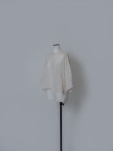 画像をギャラリービューアに読み込む, 【2026SS】SHEER JACQUARD DOLMAN BLOUSE