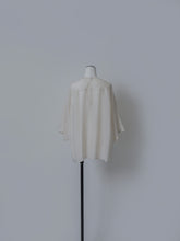 画像をギャラリービューアに読み込む, 【2026SS】SHEER JACQUARD DOLMAN BLOUSE