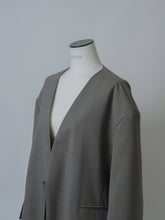 画像をギャラリービューアに読み込む, 【2025SS PRE ORDER】V COLLAR LIGHT JACKET