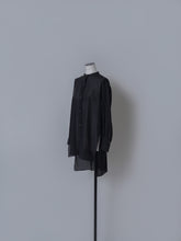 画像をギャラリービューアに読み込む, 【2026 SS PRE ORDER】SHEER BAND COLOR LONG SHIRT