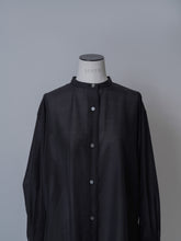 画像をギャラリービューアに読み込む, 【2026 SS PRE ORDER】SHEER BAND COLOR LONG SHIRT