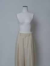 画像をギャラリービューアに読み込む, 【2025AW PRE ORDER】SIDE BOX TUCK PANTS