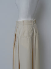 画像をギャラリービューアに読み込む, 【2025AW PRE ORDER】SIDE BOX TUCK PANTS