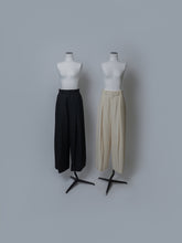 画像をギャラリービューアに読み込む, 【2025AW PRE ORDER】SIDE BOX TUCK PANTS