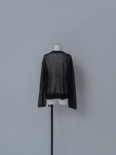 画像をギャラリービューアに読み込む, 【2025AW PRE ORDER】SLASH CUFF SHEER KNIT