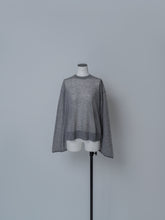 画像をギャラリービューアに読み込む, 【2025AW PRE ORDER】SLASH CUFF SHEER KNIT