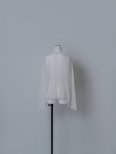 画像をギャラリービューアに読み込む, 【2025AW PRE ORDER】SLASH CUFF SHEER KNIT