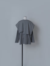 画像をギャラリービューアに読み込む, 【2025AW PRE ORDER】LAYERED SLIT-T-SHIRT