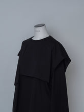 画像をギャラリービューアに読み込む, 【2025AW PRE ORDER】LAYERED SLIT-T-SHIRT