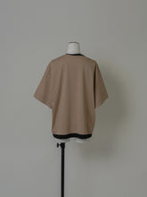 画像をギャラリービューアに読み込む, 【2024SS】バイカラーレイヤードT shirt