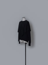 画像をギャラリービューアに読み込む, 【2026AW PRE ORDER】LAYERED CAPE KNIT