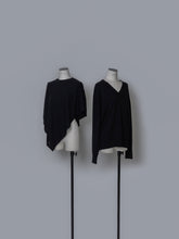画像をギャラリービューアに読み込む, 【2026AW PRE ORDER】LAYERED CAPE KNIT