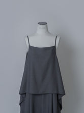 画像をギャラリービューアに読み込む, 【2026SS PRE ORDER】LAYERED CAMI ALL IN ONE