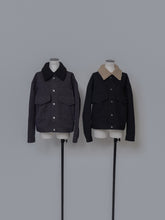 画像をギャラリービューアに読み込む, 【2026AW PRE ORDER】BOA COLLAR DENIM JACKET