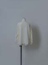 画像をギャラリービューアに読み込む, 【2025SS PRE ORDER】BOTTEL NECK LAYERED BLOUSON