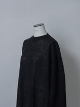 画像をギャラリービューアに読み込む, 【2025AW PRE ORDER】MOHAIR YARN CREW NECK KNIT