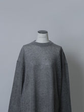 画像をギャラリービューアに読み込む, 【2025AW PRE ORDER】MOHAIR YARN CREW NECK KNIT