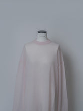 画像をギャラリービューアに読み込む, 【2025AW PRE ORDER】MOHAIR YARN CREW NECK KNIT