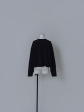 画像をギャラリービューアに読み込む, 【2025AW PRE ORDER】V NECK CROPPDE KNIT