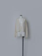 画像をギャラリービューアに読み込む, 【2025AW PRE ORDER】V NECK CROPPDE KNIT