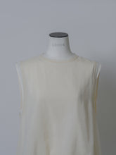 画像をギャラリービューアに読み込む, 【2026SS PRE ORDER】BICOLOR LAYERED BLOUSE