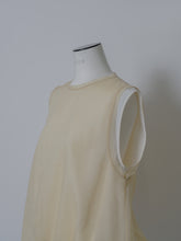 画像をギャラリービューアに読み込む, 【2026SS PRE ORDER】BICOLOR LAYERED BLOUSE