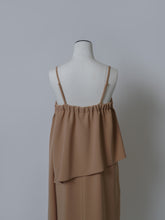 画像をギャラリービューアに読み込む, 【2026SS PRE ORDER】SIDE RUFFLE CAMI DRESS