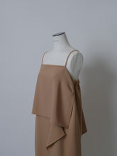 画像をギャラリービューアに読み込む, 【2026SS PRE ORDER】SIDE RUFFLE CAMI DRESS