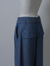 画像をギャラリービューアに読み込む, 【2026SS PRE ORDER】DROP BELT 2TACK DENIM PANTS