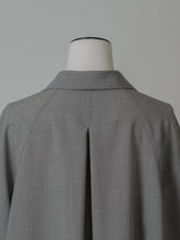 画像をギャラリービューアに読み込む, 【PRE ORDER】OPEN COLLAR CROPPED SHIRT