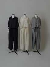 画像をギャラリービューアに読み込む, 【PRE ORDER】PLEATS TACK STRAIGHT PANTS