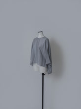 画像をギャラリービューアに読み込む, 【2026SS】SHEER JACQUARD DOLMAN BLOUSE