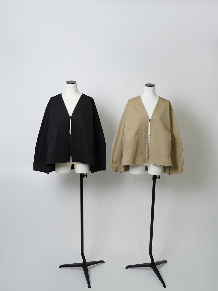 【新品未使用】LOHEN★ CUT OFF CHINO BLOUSON 2025SS PREORDER】CUT OFF CHINO BLOUSON – LOHEN