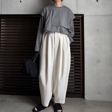 画像をギャラリービューアに読み込む, 【2025AW PRE ORDER】LAYERED SLIT-T-SHIRT