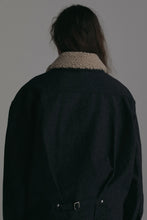 画像をギャラリービューアに読み込む, 【2026AW PRE ORDER】BOA COLLAR DENIM JACKET