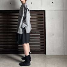 画像をギャラリービューアに読み込む, 【2025AW PRE ORDER】LAYERED SLIT-T-SHIRT