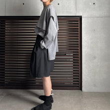 画像をギャラリービューアに読み込む, 【2025AW PRE ORDER】LAYERED SLIT-T-SHIRT