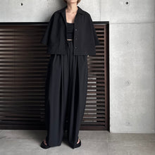 画像をギャラリービューアに読み込む, 【PRE ORDER】OPEN COLLAR CROPPED SHIRT