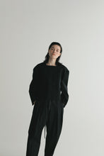画像をギャラリービューアに読み込む, 【2026SS PRE ORDER】 BACK SLIT COMBI BLOUSE