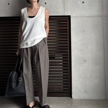 画像をギャラリービューアに読み込む, 【2026SS PRE ORDER】U NECK TANK BLOUSE