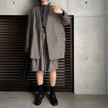 画像をギャラリービューアに読み込む, 【2025SS PRE ORDER】V COLLAR LIGHT JACKET