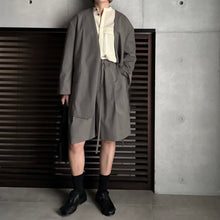 画像をギャラリービューアに読み込む, 【2025SS PRE ORDER】V COLLAR LIGHT JACKET