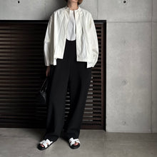 画像をギャラリービューアに読み込む, 【2025SS PRE ORDER】BOTTEL NECK LAYERED BLOUSON