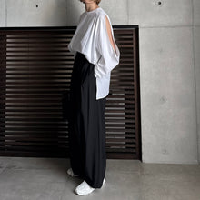 画像をギャラリービューアに読み込む, 【2025SS PRE ORDER】SHOULDER SLIT CUTSEW
