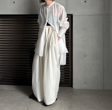 画像をギャラリービューアに読み込む, 【PRE ORDER】PLEATS TACK STRAIGHT PANTS