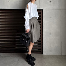画像をギャラリービューアに読み込む, 【2025SS PRE ORDER】SHOULDER SLIT CUTSEW