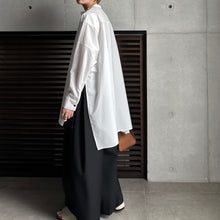 画像をギャラリービューアに読み込む, 【2025AW PRE ORDER】BACK SLIT OVERSIZE SHIRT