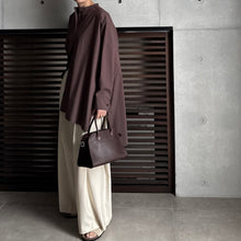 画像をギャラリービューアに読み込む, 【2025AW PRE ORDER】BACK SLIT OVERSIZE SHIRT