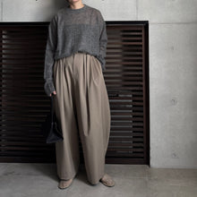 画像をギャラリービューアに読み込む, 【2025AW PRE ORDER】MOHAIR YARN CREW NECK KNIT