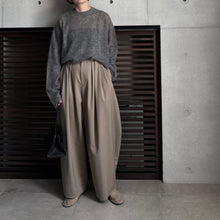 画像をギャラリービューアに読み込む, 【2025AW PRE ORDER】MOHAIR YARN CREW NECK KNIT
